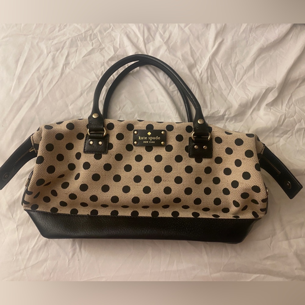 Polka dot Kate Spade purse